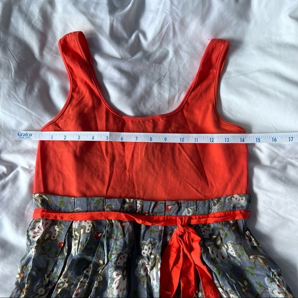 floral print empire waist sleeveless dress - Picture 7 of 15